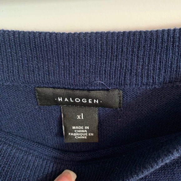 Halogen boatneck tunic sweater - Picture 3 of 3